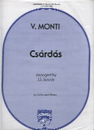 Monti Czardas Cello Sheet Music Songbook