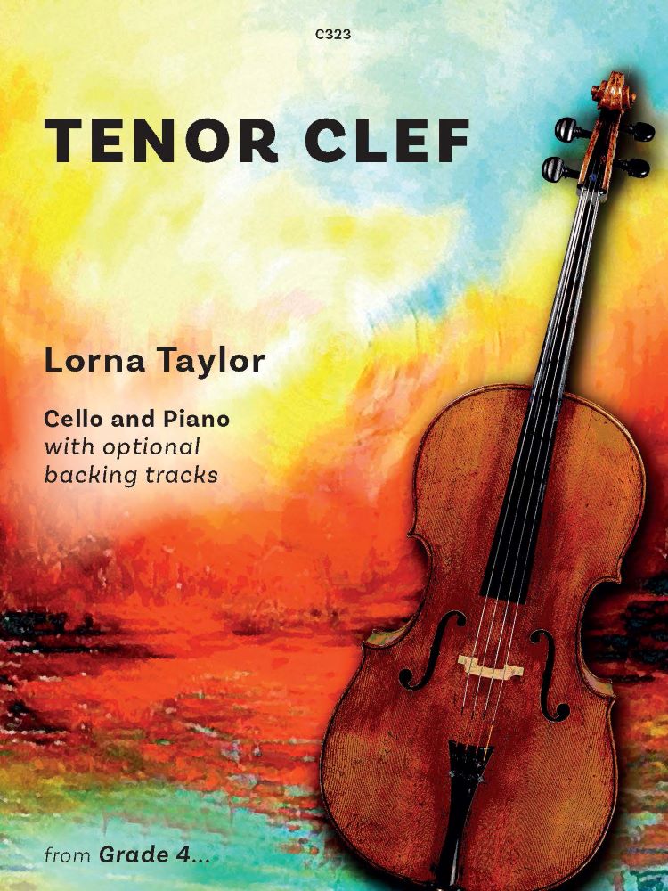 Tenor Clef Taylor Cello & Piano Sheet Music Songbook