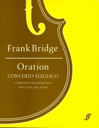 Bridge Oration Cello & Piano Sheet Music Songbook