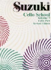 Suzuki Cello School Vol 7 Cello Part Revised Sheet Music Songbook