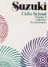 Suzuki Cello School Vol 8 Cello Part Revised Sheet Music Songbook