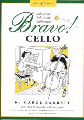 Bravo Cello Barratt Sheet Music Songbook