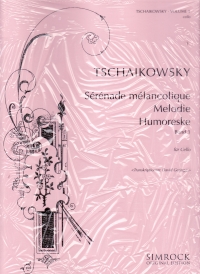 Tchaikovsky For Cello 1 Geringas Sheet Music Songbook