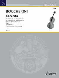 Boccherini Concerto No 2 D (g479) Lebermann Cello Sheet Music Songbook