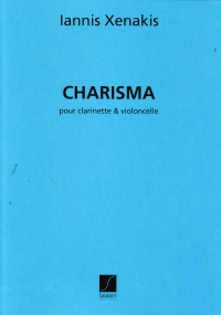 Xenakis Charisma Cello & Clarinet Sheet Music Songbook