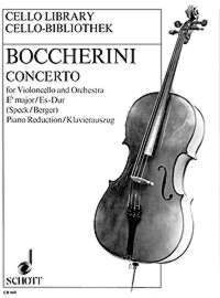 Boccherini Concerto Eb Speck Cello Sheet Music Songbook