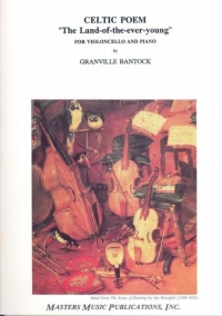 Bantock Celtic Poem Cello & Piano Sheet Music Songbook