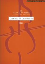 Elgar Concerto For Cello Op85 Lloyd Webber Vc & Pf Sheet Music Songbook
