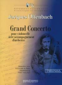 Offenbach Grand Concerto Keck Cello & Piano Sheet Music Songbook