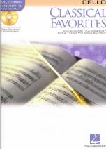 Classical Favourites Book & Cd Cello Sheet Music Songbook