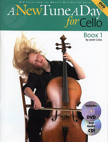 New Tune A Day Cello Book Cd & Dvd Sheet Music Songbook