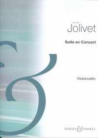Jolivet Suite En Concert Cello Sheet Music Songbook