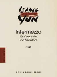 Yun Intermezzo Cello & Accordion Sheet Music Songbook