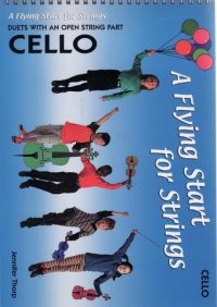 Flying Start For Strings Cello Duet Sheet Music Songbook