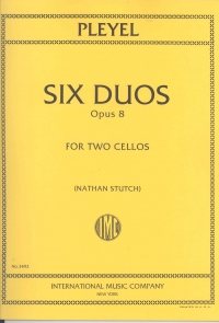 Pleyel Duos (6) Cello Duet Ed Stutch Sheet Music Songbook