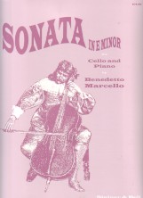 Marcello Sonata Emin Cello & Piano Sheet Music Songbook
