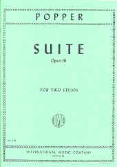 Popper Suite Op16 2 Cellos Sheet Music Songbook