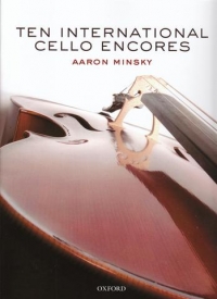 Minsky Ten International Cello Encores Solo Cello Sheet Music Songbook