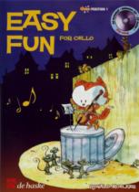 Easy Fun Cello Moelker Book & Cd Sheet Music Songbook