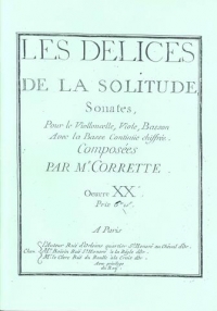 Corrette Sonata Op20 Cello Sheet Music Songbook