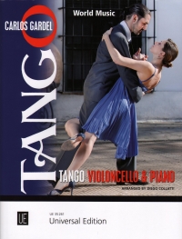 Tango Cello & Piano Carlos Gardel Sheet Music Songbook