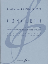 Connesson Concerto Cello & Orchestra Reduction Pf Sheet Music Songbook