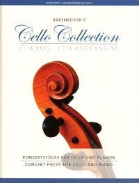 Concert Pieces For Cello & Piano Sassmannshaus Sheet Music Songbook