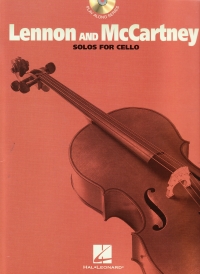 Lennon & Mccartney Solos For Cello Bk/cd Sheet Music Songbook