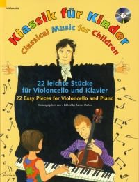 Classical Music For Children Mohrs Cello + Cd Sheet Music Songbook