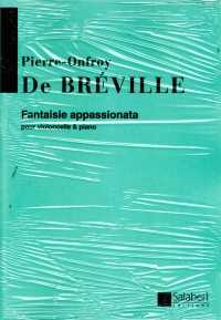 Breville Fantaisie Appassionata Cello & Piano Sheet Music Songbook