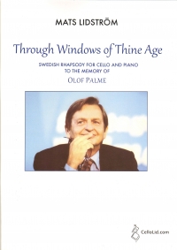 Lidstrom Through Windows Of Thine Age Cello Sheet Music Songbook