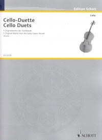 Cello Duets 2 Cellos Sheet Music Songbook
