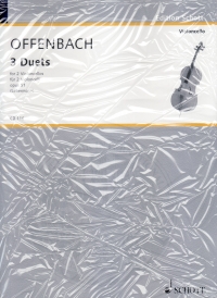 Offenbach 3 Duets Op 51   2 Cellos Sheet Music Songbook