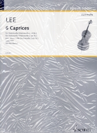 Lee 6 Caprices Op 109   2 Cellos Sheet Music Songbook