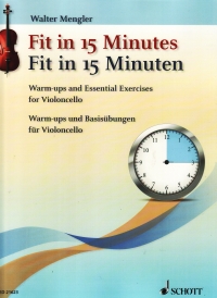 Mengler Fit In 15 Minutes Warm-ups & Exercises Vcl Sheet Music Songbook