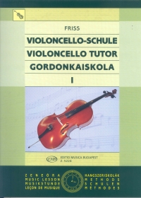 Friss Violincello Tutor Vol 1 Cello Solo Sheet Music Songbook