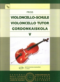 Friss Cello Tutor Book 5 Sheet Music Songbook