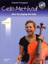 Koeppen Cello Method Lesson Book 1 + Cd Sheet Music Songbook