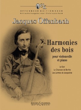 Offenbach Harmonies Des Bois Keck Cello & Piano Sheet Music Songbook