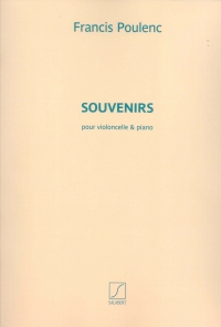 Poulenc Souvenirs Sheet Music Songbook