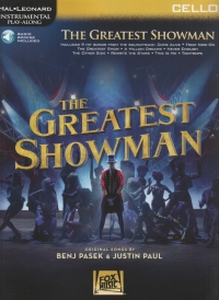 Greatest Showman Instrumental Playalong Cello + On Sheet Music Songbook