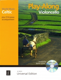 World Music Celtic Play-along Cello + Cd Sheet Music Songbook