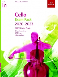 Cello Exams Pack 2020-2023 Initial Gr Complete Ab Sheet Music Songbook