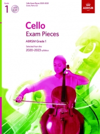 Cello Exams Pieces 2020-2023 Grade 1 Book & Cd Ab Sheet Music Songbook