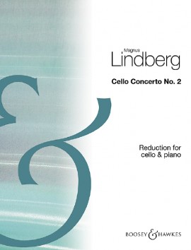 Lindberg Cello Concerto No 2 Cello & Piano Red Sheet Music Songbook
