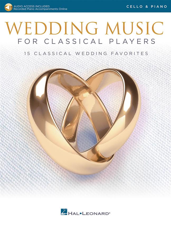 Wedding Music For Classical Players Cello + Online Sheet Music Songbook