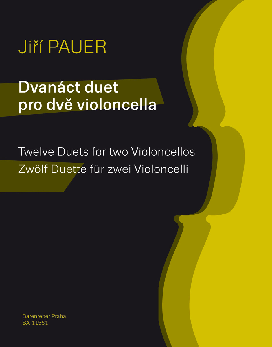 Pauer Twelve Duets For Two Violoncellos Sheet Music Songbook