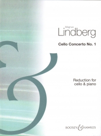 Lindberg Cello Concerto No 1 Cello & Piano Sheet Music Songbook