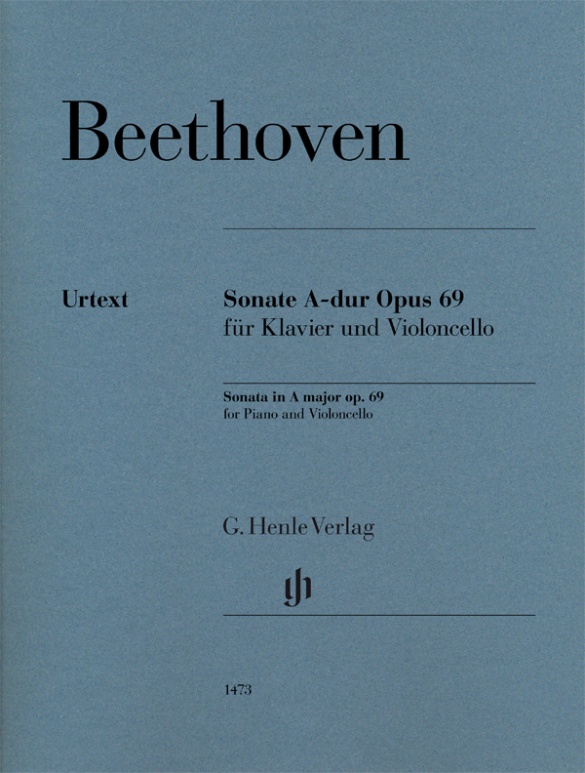 Beethoven Sonata A Major Op69 Cello & Piano Sheet Music Songbook