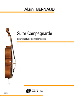Bernaud Suite Campagnarde 4 Cellos Sheet Music Songbook